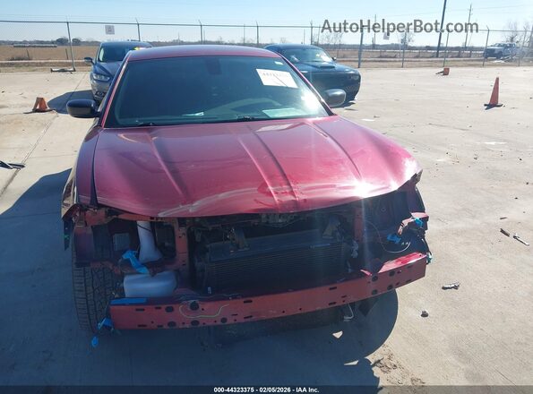 2C3CDXBG7LH101755 2020 DODGE CHARGER Red Սարքավորումների վահանակի տեսք