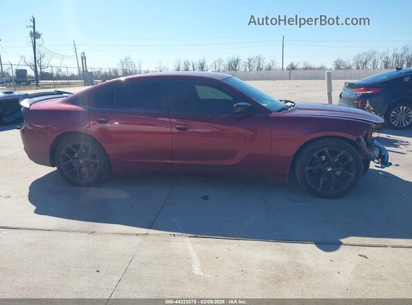 2C3CDXBG7LH101755 2020 DODGE CHARGER Red Սալոնի հետևի տեսք