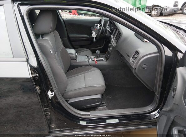 2C3CDXBG7MH575268 2021 DODGE CHARGER Black Front interior view