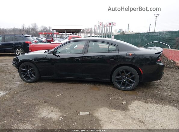 2C3CDXBG7MH575268 2021 DODGE CHARGER Black Rear interior view
