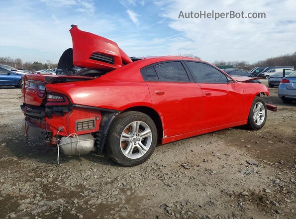 2C3CDXBG8NH255510 2022 DODGE CHARGER Red Tył prawy