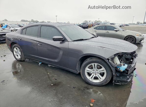 2C3CDXBGXKH707646 2019 DODGE CHARGER Gray 