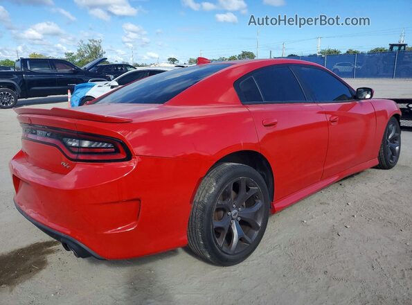 2C3CDXCT0KH630152 2019 DODGE CHARGER Red 