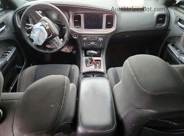 2C3CDXCT1KH629964 2019 DODGE CHARGER White Вид панелі приладів