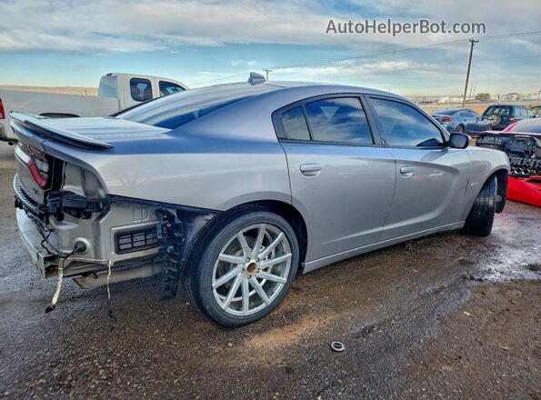 2C3CDXCT4JH260676 2018 DODGE CHARGER Silver Tył prawy