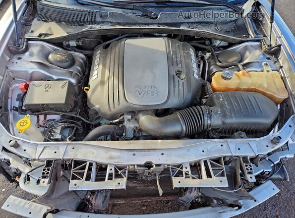 2C3CDXCT4JH260676 2018 DODGE CHARGER Silver Widok wnętrza z tyłu