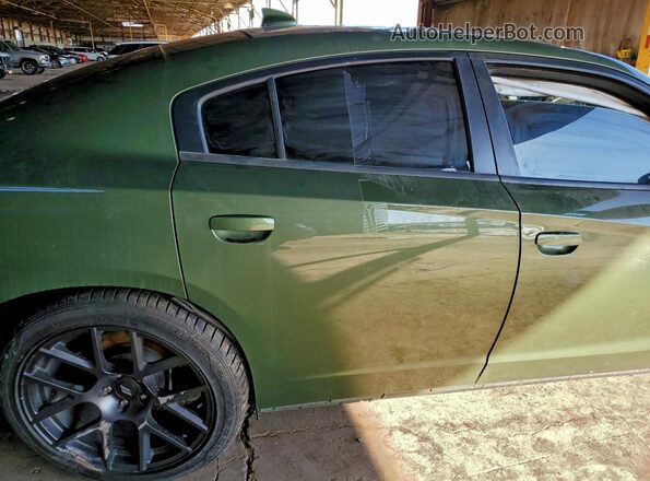 2C3CDXCT5KH726696 2019 DODGE CHARGER Green 