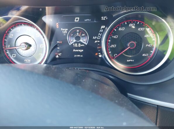 2C3CDXCT9MH682110 2021 DODGE CHARGER Blue Vista de los asientos traseros