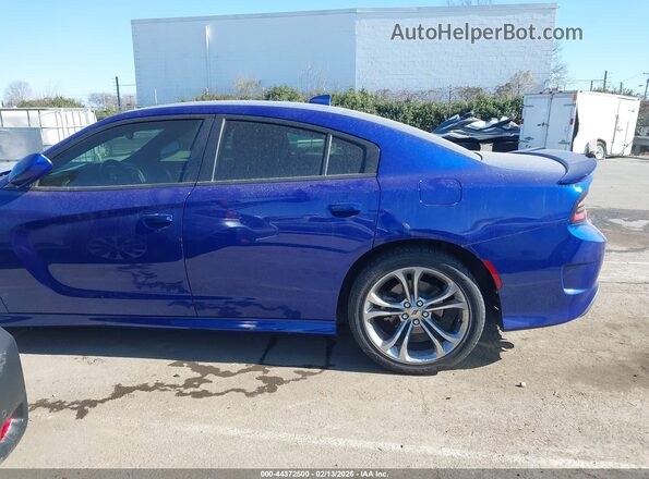 2C3CDXCT9MH682110 2021 DODGE CHARGER Blue Vista interior de 360 grados