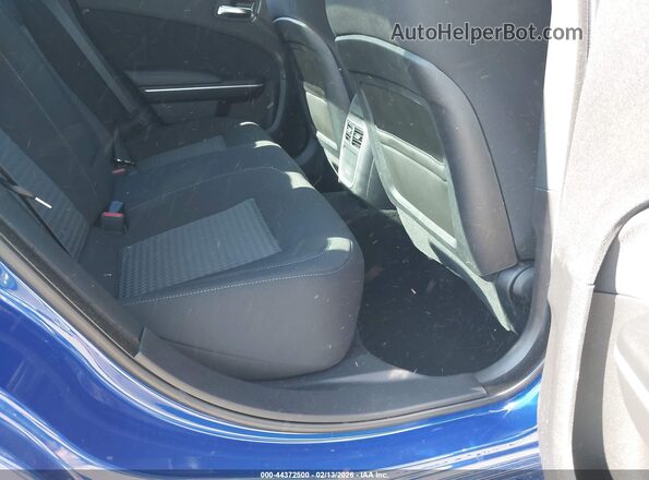 2C3CDXCT9MH682110 2021 DODGE CHARGER Blue Vista de la etiqueta del VIN