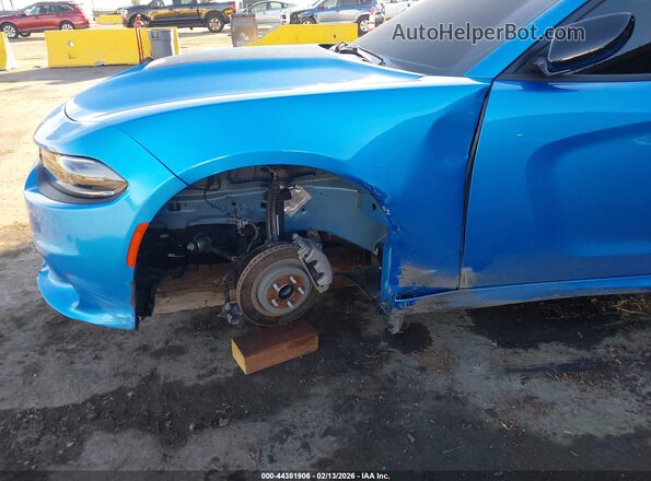 2C3CDXCT9PH679082 2023 DODGE CHARGER Blue Вид спереду