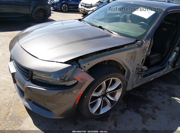 2C3CDXCTXGH104649 2016 DODGE CHARGER Gray Vista frontal