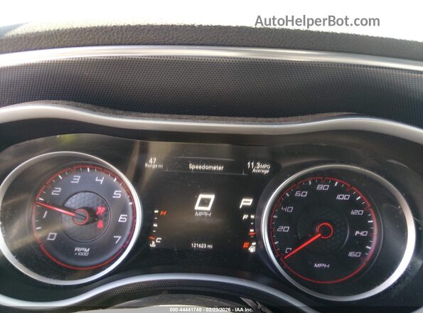 2C3CDXCTXGH104649 2016 DODGE CHARGER Gray Vista de los asientos traseros