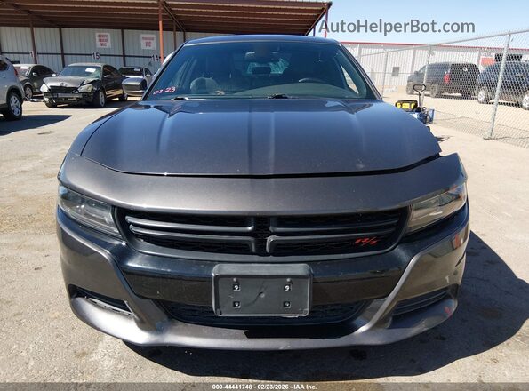 2C3CDXCTXGH104649 2016 DODGE CHARGER Gray Vista del cuadro de instrumentos
