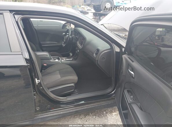2C3CDXGJ0KH753958 2019 DODGE CHARGER Black Front interior view