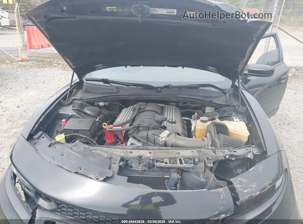 2C3CDXGJ0KH753958 2019 DODGE CHARGER Black Rear view