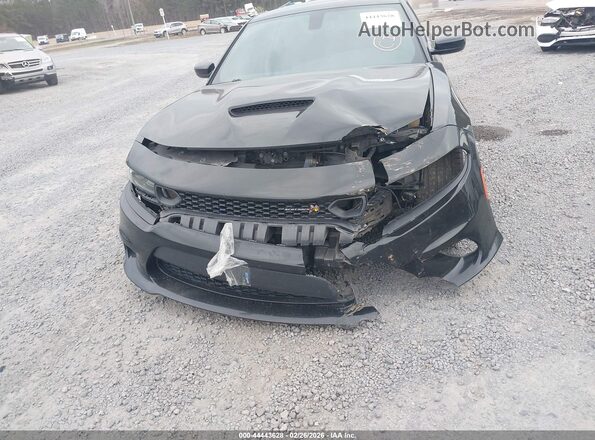 2C3CDXGJ0KH753958 2019 DODGE CHARGER Black Front view