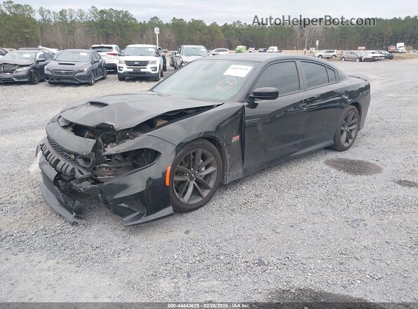 2C3CDXGJ0KH753958 2019 DODGE CHARGER Black Front left
