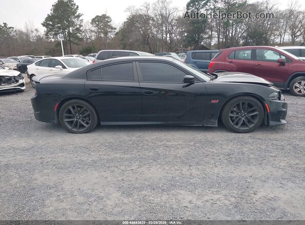 2C3CDXGJ0KH753958 2019 DODGE CHARGER Black Rear interior view