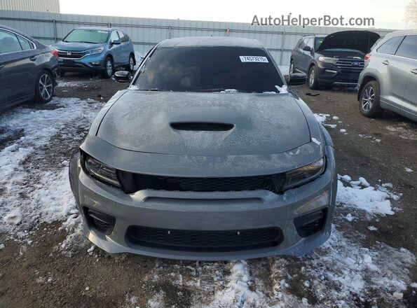 2C3CDXGJ0PH701575 2023 DODGE CHARGER Gray Դիմացի տեսք
