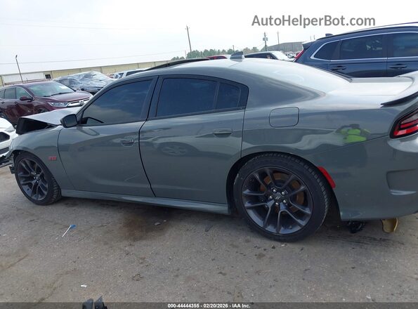 2C3CDXGJ3PH557911 2023 DODGE CHARGER Gray სალონის 360-გრადუსიანი ხედი