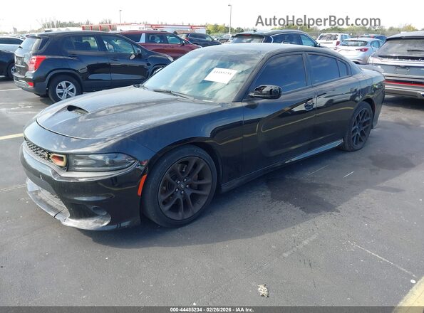 2C3CDXGJ6LH240926 2020 DODGE CHARGER Black Vista tres cuartos delantera izquierda