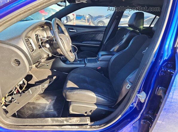 2C3CDXGJ6PH678478 2023 DODGE CHARGER Blue Vista interior delantera