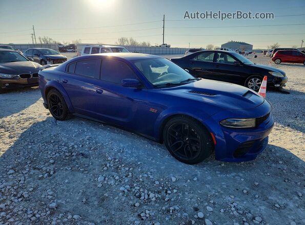 2C3CDXGJ6PH678478 2023 DODGE CHARGER Blue Delantero derecho