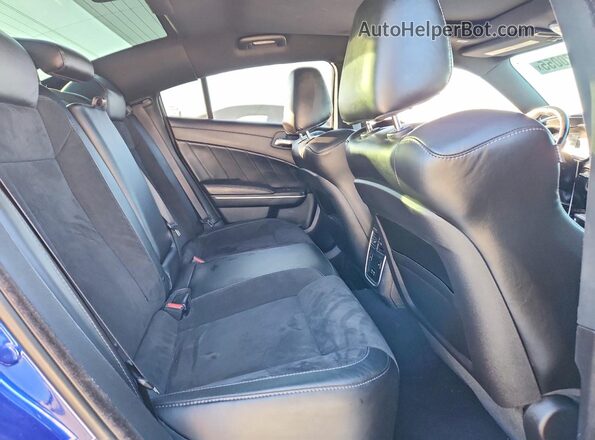 2C3CDXGJ6PH678478 2023 DODGE CHARGER Blue Vista de los asientos traseros