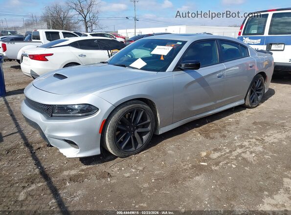 2C3CDXHG0NH104362 2022 DODGE CHARGER Gray Front left