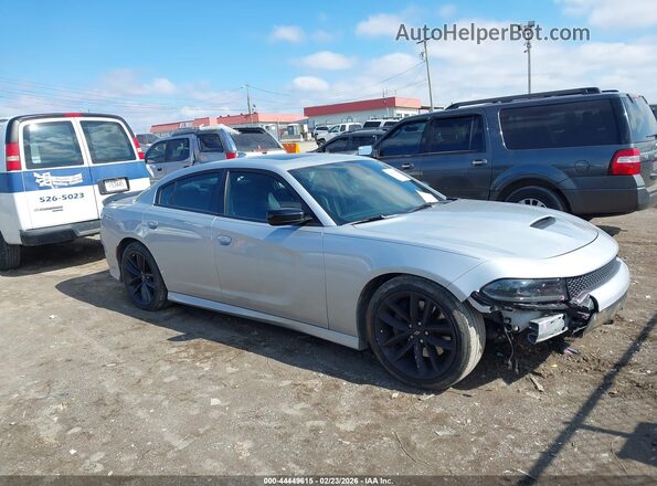 2C3CDXHG0NH104362 2022 DODGE CHARGER Gray Rear interior view
