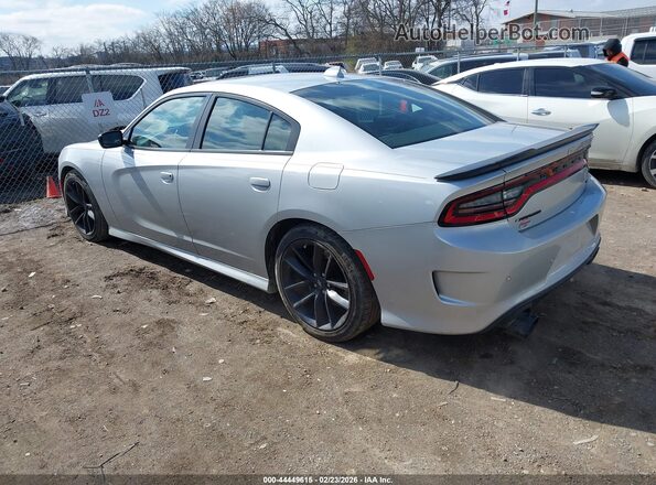 2C3CDXHG0NH104362 2022 DODGE CHARGER Gray Rear left