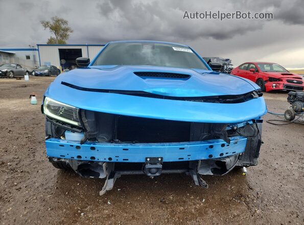 2C3CDXHG0PH607375 2023 DODGE CHARGER Blue წინა ხედი
