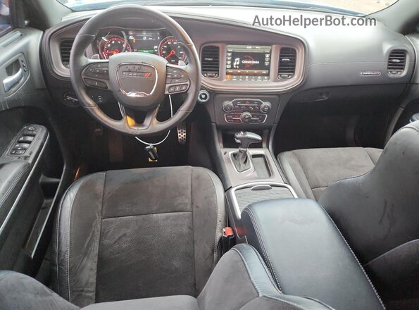2C3CDXHG0PH607375 2023 DODGE CHARGER Blue წინა პანელის ხედი