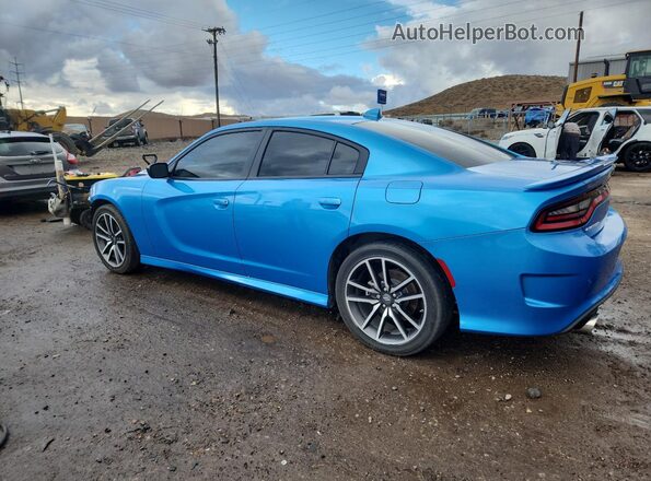 2C3CDXHG0PH607375 2023 DODGE CHARGER Blue უკანა მარცხენა