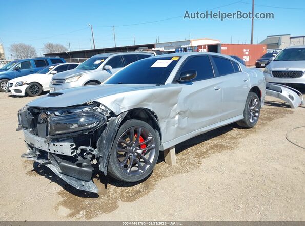 2C3CDXHG1PH618580 2023 DODGE CHARGER Silver Передня ліва чверть