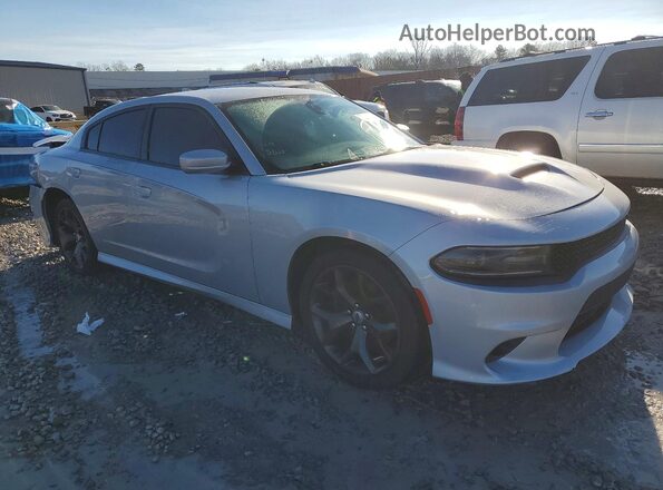 2C3CDXHG3KH687098 2019 DODGE CHARGER Silver 