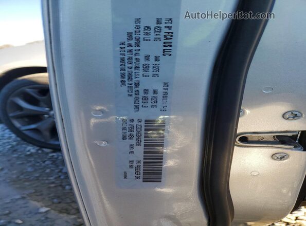 2C3CDXHG3KH687098 2019 DODGE CHARGER Silver 