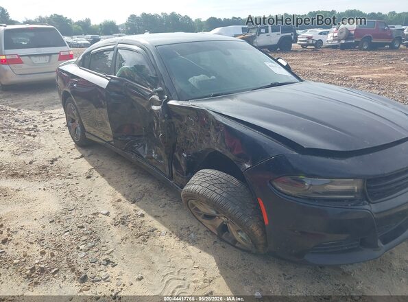 2C3CDXHG4GH199320 2016 DODGE CHARGER Black Vista frontal