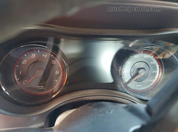 2C3CDXHG4PH615589 2023 DODGE CHARGER Серебряный Вид щитка приборов