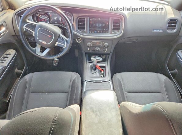 2C3CDXHG9JH242864 2018 DODGE CHARGER Black Вид панелі приладів