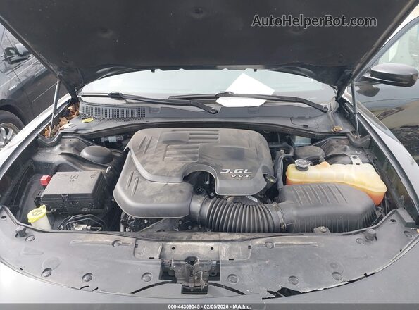 2C3CDXHGXHH638697 2017 DODGE CHARGER Black Rear view