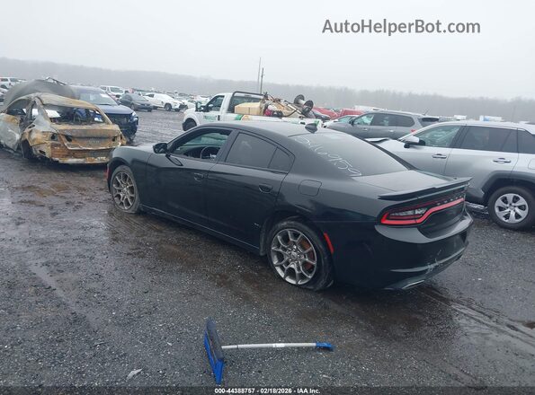 2C3CDXJG0HH546959 2017 DODGE CHARGER Black Trasero izquierdo