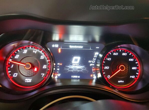 2C3CDXJG6KH626600 2019 DODGE CHARGER Red 