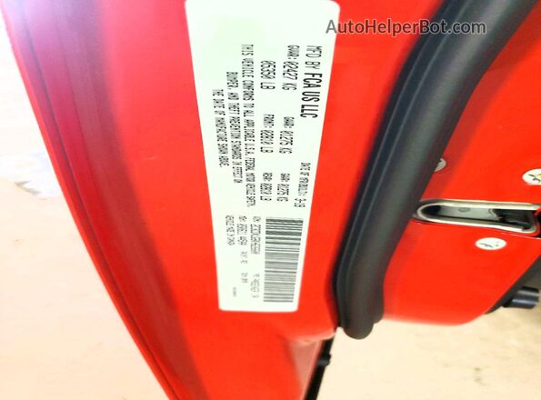 2C3CDXJG6KH626600 2019 DODGE CHARGER Red 