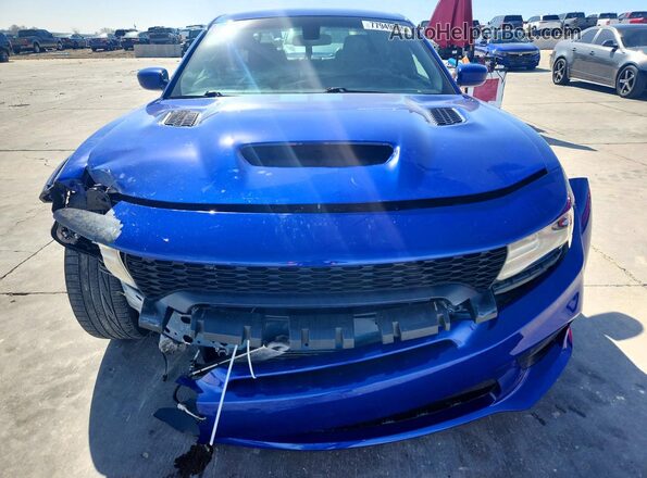 2C3CDXKT4KH562505 2019 DODGE CHARGER Синий 
