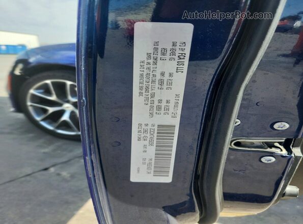 2C3CDXKT4KH562505 2019 DODGE CHARGER Синий 