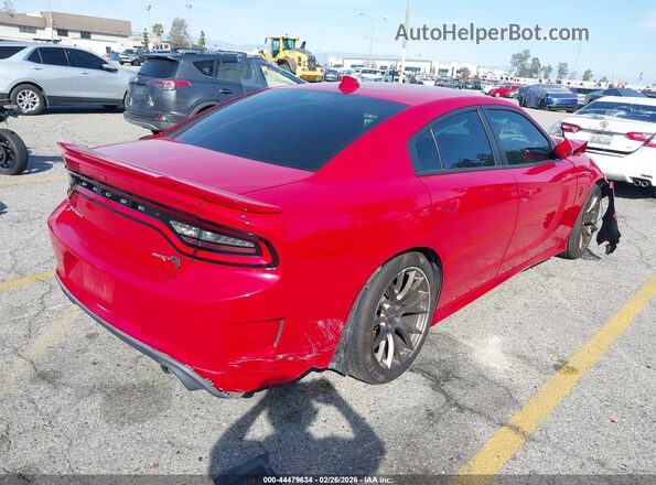 2C3CDXL90JH121312 2018 DODGE CHARGER Red Tył prawy