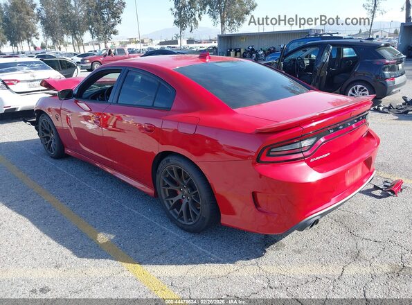2C3CDXL90JH121312 2018 DODGE CHARGER Red Tył lewy