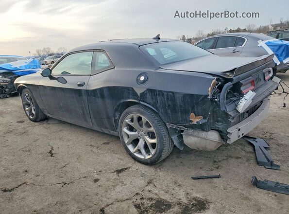 2C3CDZAG0HH547329 2017 DODGE CHALLENGER Черный Задняя левая четверть